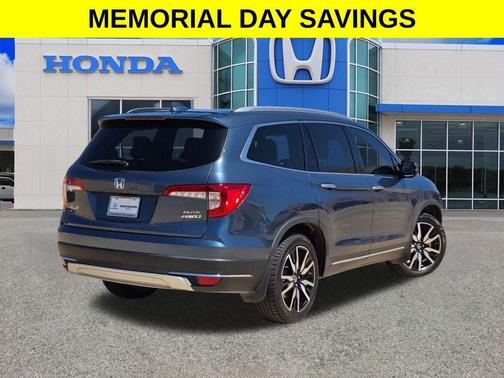 Steel Sapphire Metallic 2022 Honda Pilot Elite