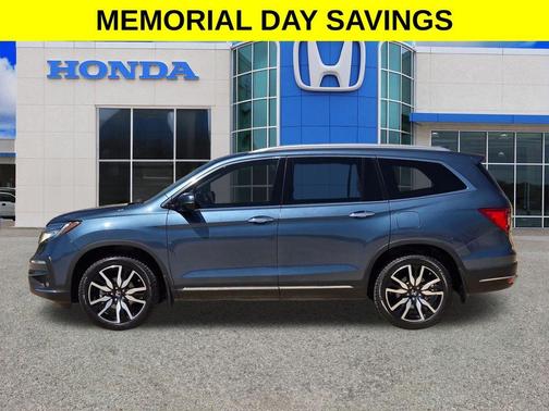 Steel Sapphire Metallic 2022 Honda Pilot Elite