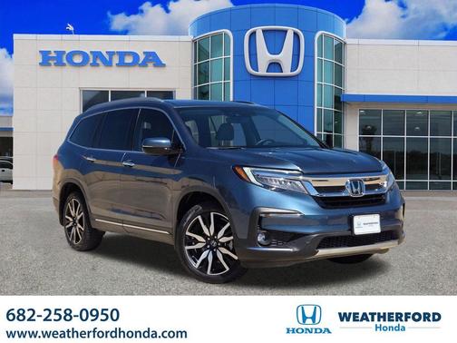 Steel Sapphire Metallic 2022 Honda Pilot Elite