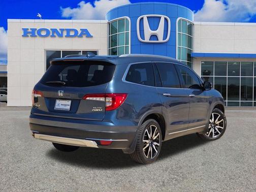 Steel Sapphire Metallic 2022 Honda Pilot Elite