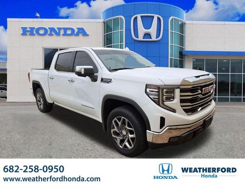 Summit White 2022 GMC Sierra 1500 SLT
