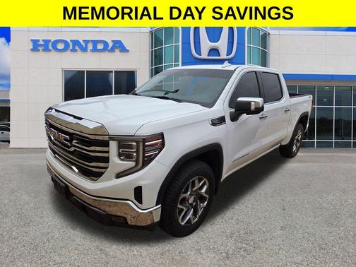 Summit White 2022 GMC Sierra 1500 SLT