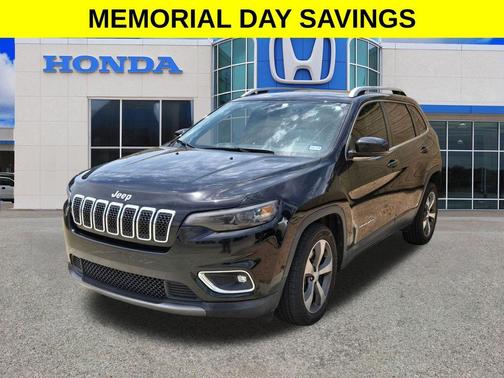 Diamond Black 2019 Jeep Cherokee Limited