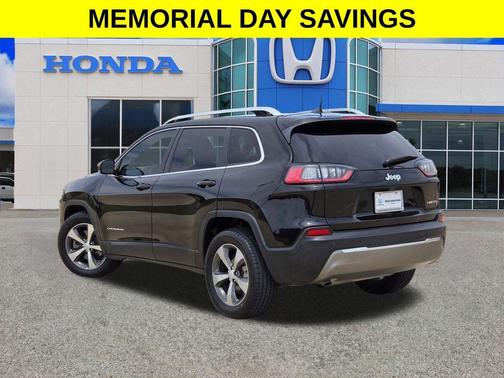 Diamond Black 2019 Jeep Cherokee Limited