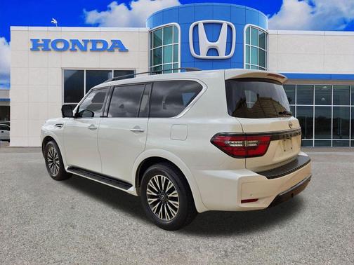 Aspen White 2024 Nissan Armada SL