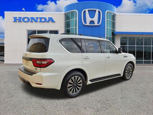 Aspen White 2024 Nissan Armada SL