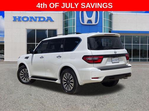 Aspen White 2024 Nissan Armada SL