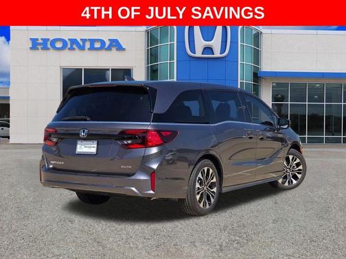 Gray 2026 Honda Odyssey Elite