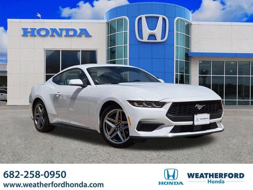 Oxford White 2024 Ford Mustang EcoBoost Premium