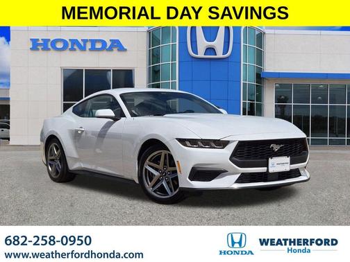 Oxford White 2024 Ford Mustang EcoBoost Premium