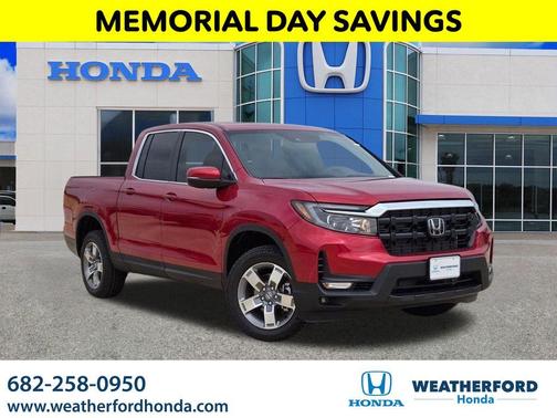Red 2026 Honda Ridgeline RTL