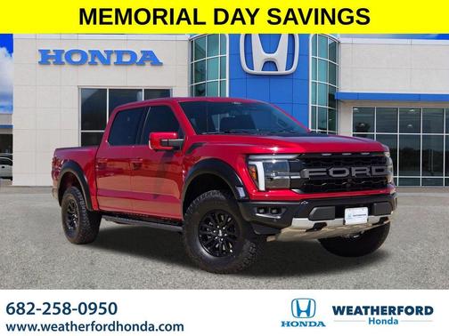 Rapid Red Metallic Tinted Clearcoat 2025 Ford F-150 Raptor