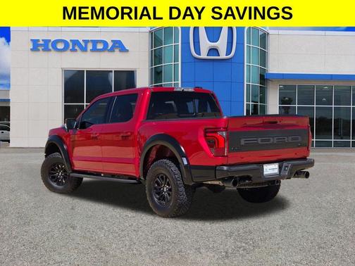 Rapid Red Metallic Tinted Clearcoat 2025 Ford F-150 Raptor