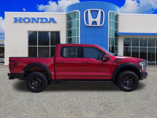 Rapid Red Metallic Tinted Clearcoat 2025 Ford F-150 Raptor