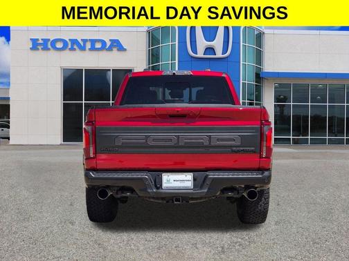 Rapid Red Metallic Tinted Clearcoat 2025 Ford F-150 Raptor