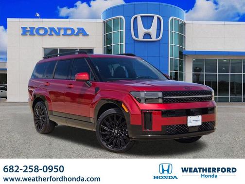 Red 2026 Hyundai SANTA FE Calligraphy
