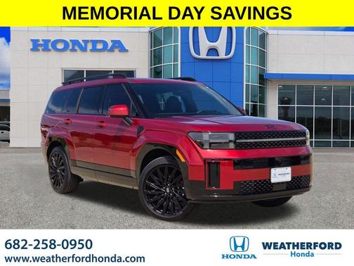 Red 2026 Hyundai SANTA FE Calligraphy
