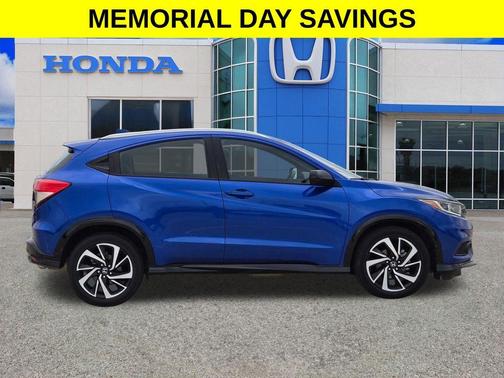 Aegean Blue Metallic 2019 Honda HR-V Sport