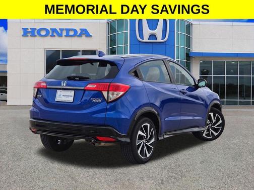 Aegean Blue Metallic 2019 Honda HR-V Sport