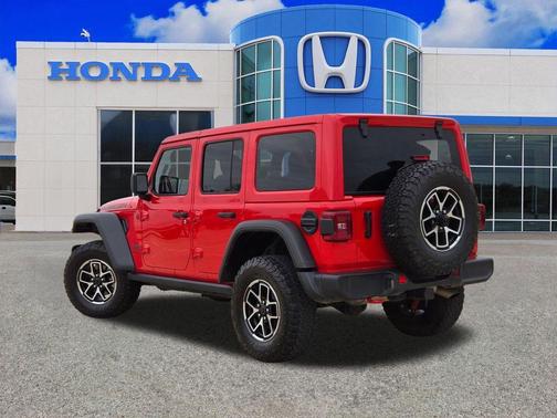 Firecracker Red Clearcoat 2025 Jeep Wrangler Rubicon