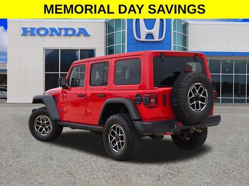 Firecracker Red Clearcoat 2025 Jeep Wrangler Rubicon
