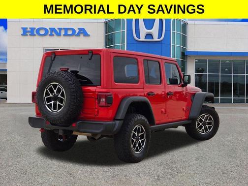 Firecracker Red Clearcoat 2025 Jeep Wrangler Rubicon
