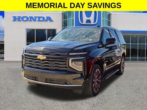 Black 2025 Chevrolet Tahoe High Country