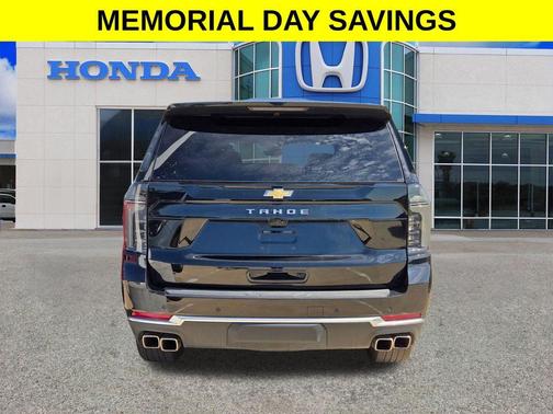 Black 2025 Chevrolet Tahoe High Country