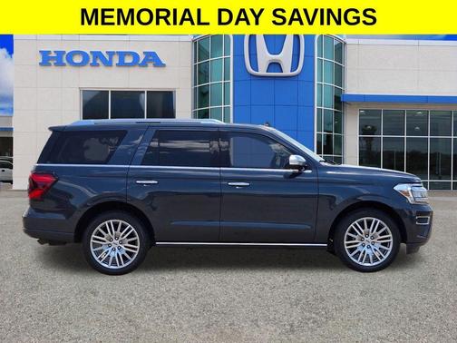 Blue Metallic 2022 Ford Expedition Platinum