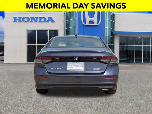 Gray 2026 Honda Accord Hybrid Touring