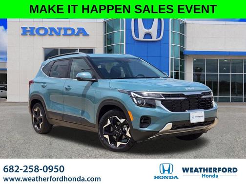 Blue 2026 Kia Seltos EX