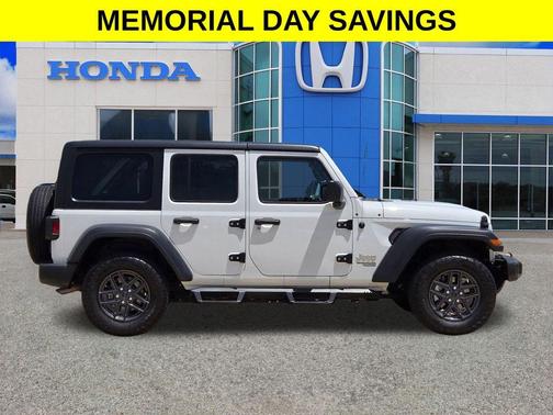 Bright White Clearcoat 2020 Jeep Wrangler Unlimited Sport