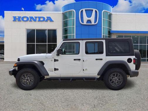 Bright White Clearcoat 2020 Jeep Wrangler Unlimited Sport