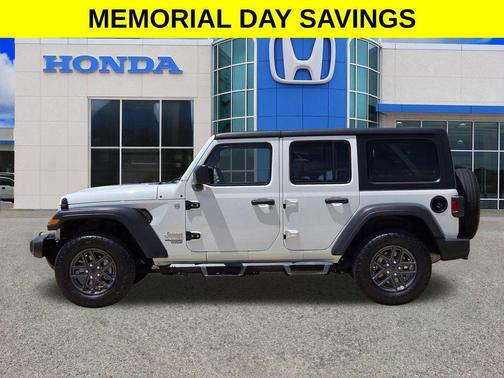 Bright White Clearcoat 2020 Jeep Wrangler Unlimited Sport