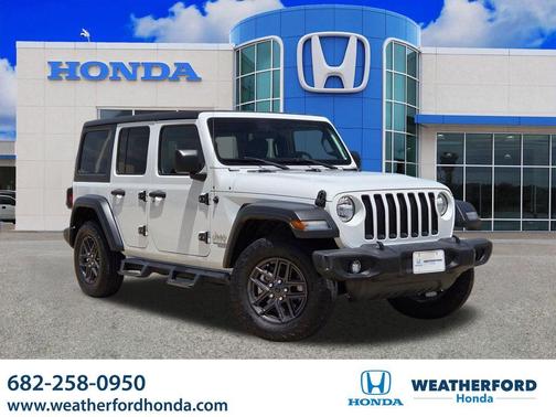 Bright White Clearcoat 2020 Jeep Wrangler Unlimited Sport