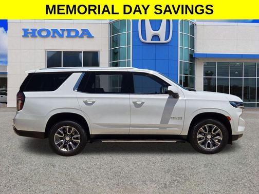 Summit White 2023 Chevrolet Tahoe LT