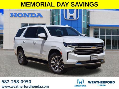 Summit White 2023 Chevrolet Tahoe LT
