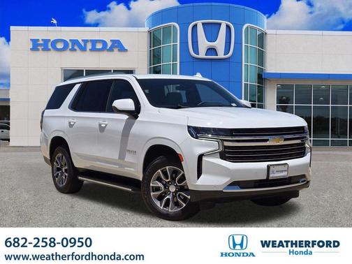 Summit White 2023 Chevrolet Tahoe LT