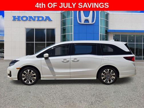 Platinum White Pearl 2025 Honda Odyssey Elite