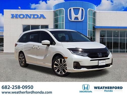 Platinum White Pearl 2025 Honda Odyssey Elite