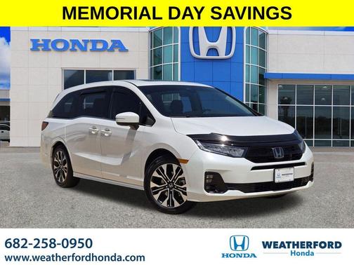 Platinum White Pearl 2025 Honda Odyssey Elite
