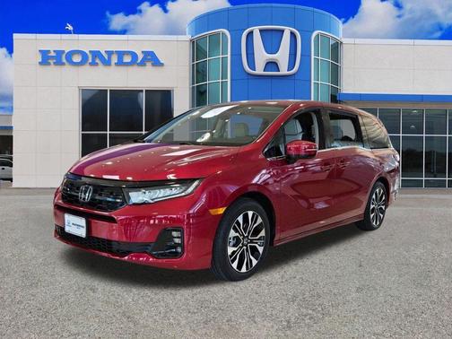 Red 2026 Honda Odyssey Elite