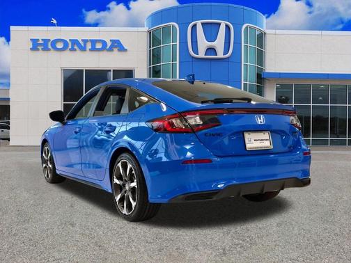 Blue 2026 Honda Civic Hybrid Sport Touring