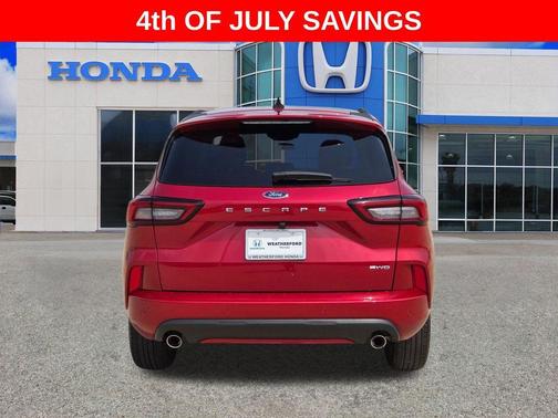 Red Metallic 2023 Ford Escape ST-Line