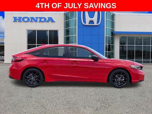 Rallye Red 2026 Honda Civic Sport