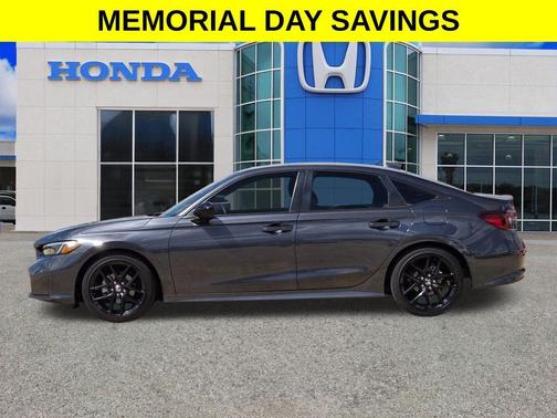 Meteorite Gray Metallic 2025 Honda Civic Sport