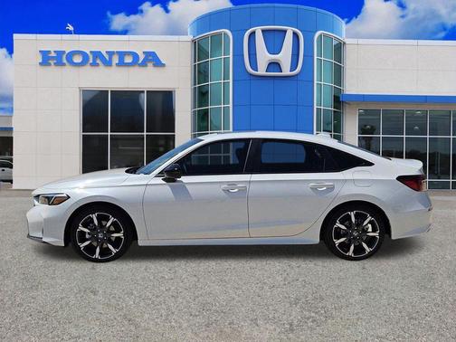 White 2026 Honda Civic Hybrid