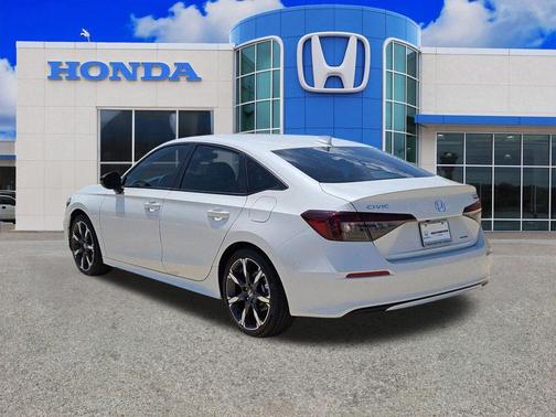 White 2026 Honda Civic Hybrid
