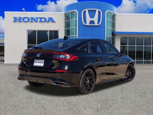Crystal Black Pearl 2025 Honda Civic Sport