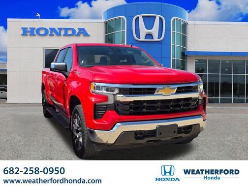 Red 2022 Chevrolet Silverado 1500 LT